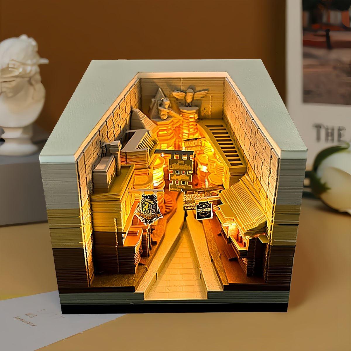 3D Calendar 2026 - Diagon Alley