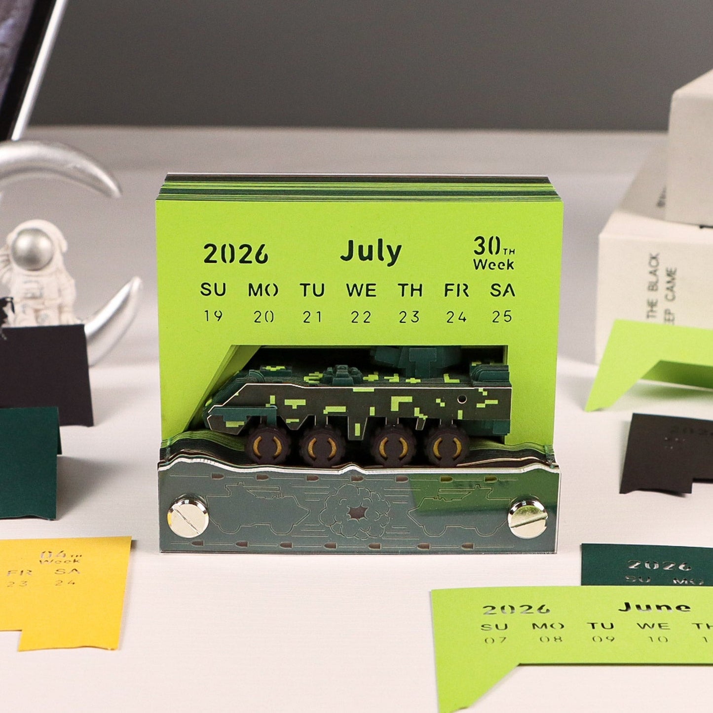 3D Calendar 2026 - Armored Vehicles