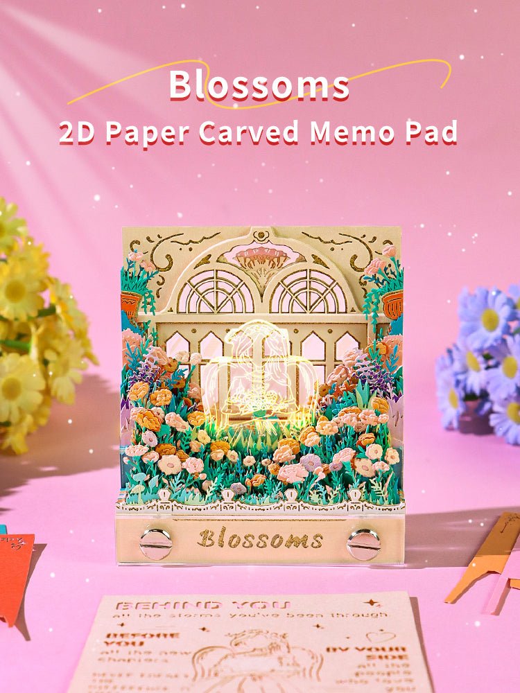 3D Calendar 2026 - Carnation