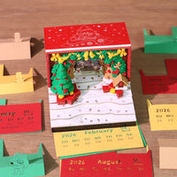 3D Calendar 2026 - Christmas Arch