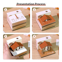 3D Calendar 2026 - Dog