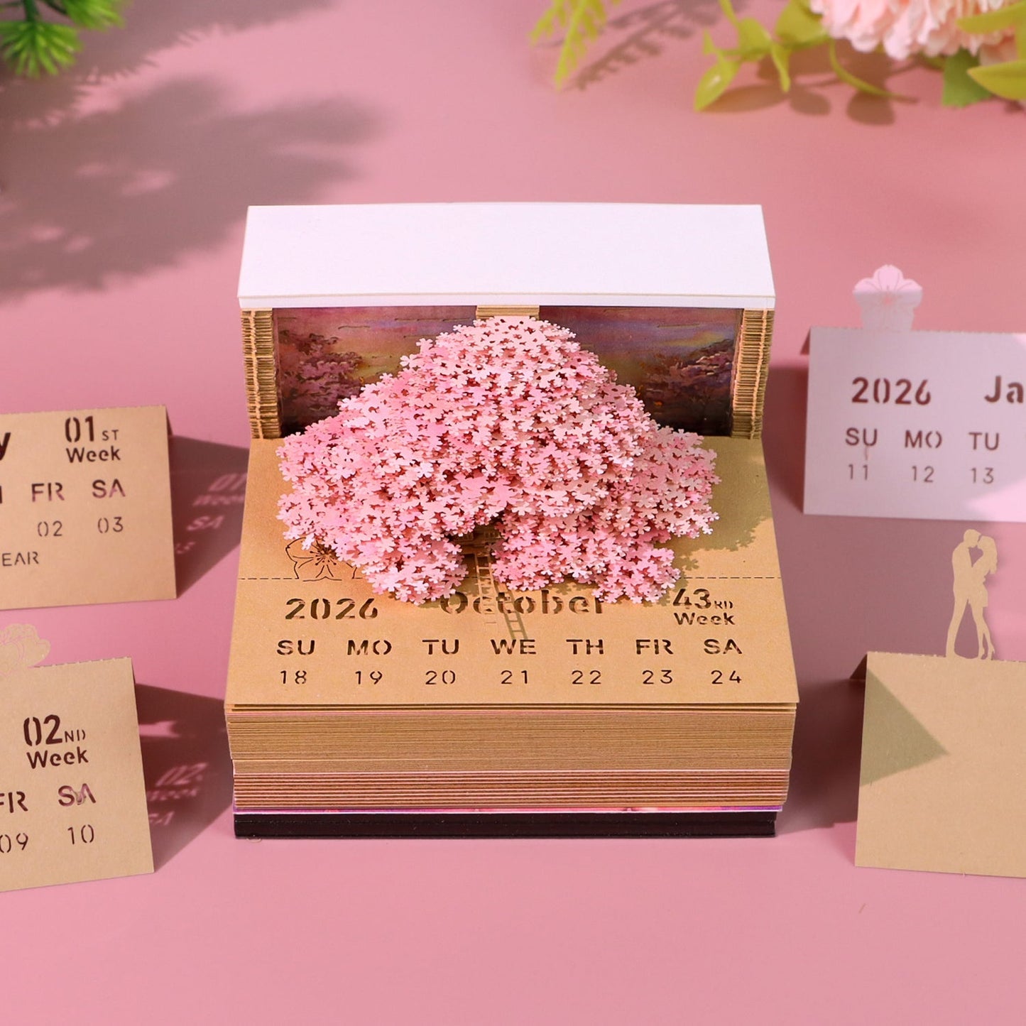 3D Calendar 2026 - Dreaming Tree