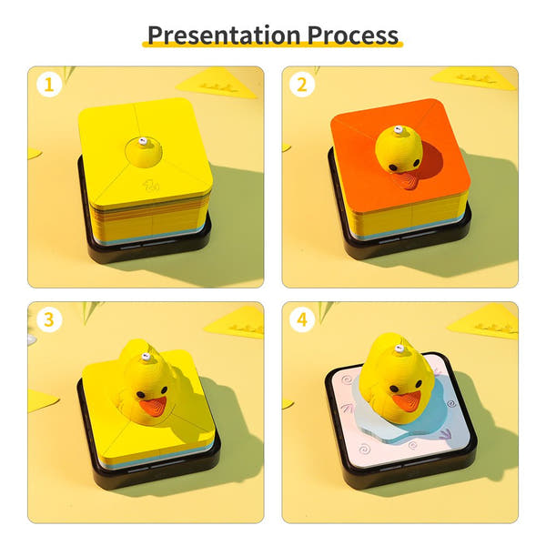 3D Calendar 2026 - Little Yellow Duck