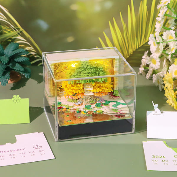 3D Calendar 2026 - Music Tree