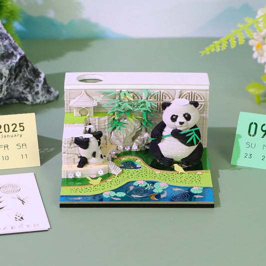 3D Calendar 2026 - Panda G