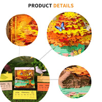 3D Calendar 2026 - Phoenix Perched Wutong