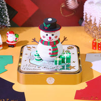 3D Calendar 2026 - Snowman