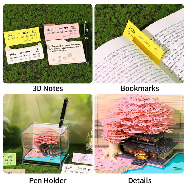 3D Calendar 2026 - Tree House B