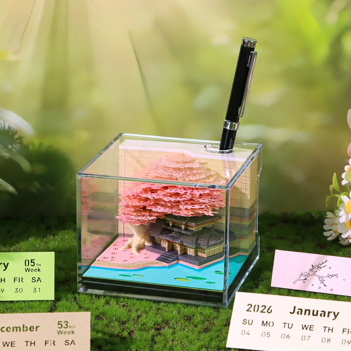 3D Calendar 2026 - Tree House B