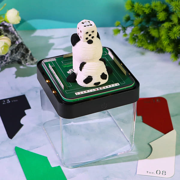 3D Calendar 2026 - Mahjong Panda