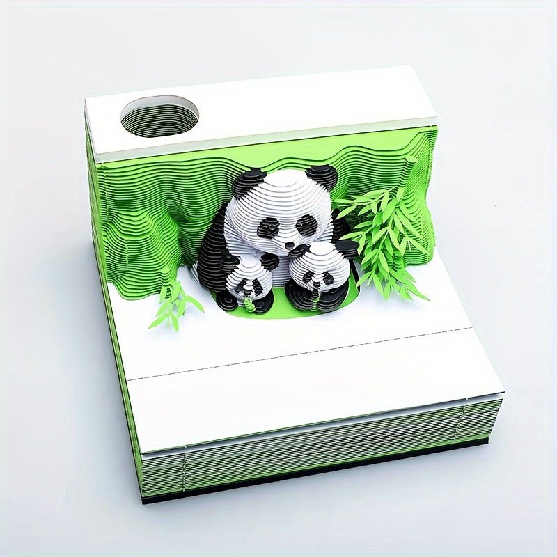 3D Calendar 2026 - Panda B