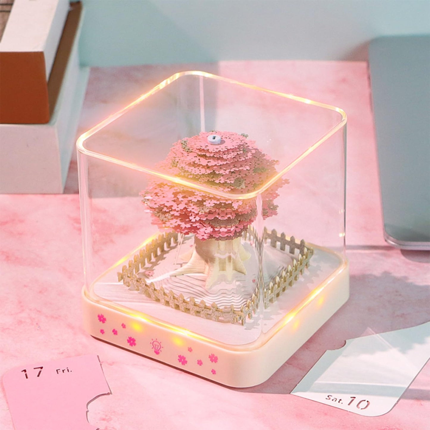 3D Calendar 2026 - Sakura Tree B