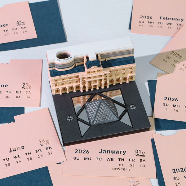 Louvre Museum (With Light & Calendar 2026)